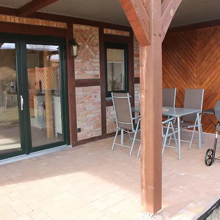 Holiday home Modern In Brusow With Roofed Terrace