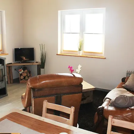 Modern In Brusow With Roofed Terrace Holiday home *
