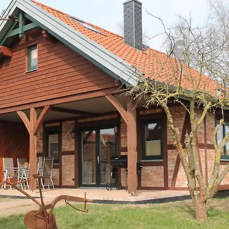 Modern In Brusow With Roofed Terrace Holiday home Kropelin